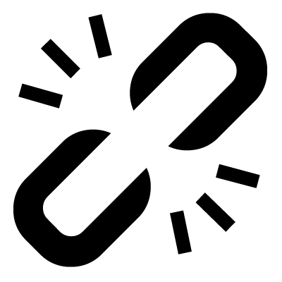 400x400 Broken Link Icon