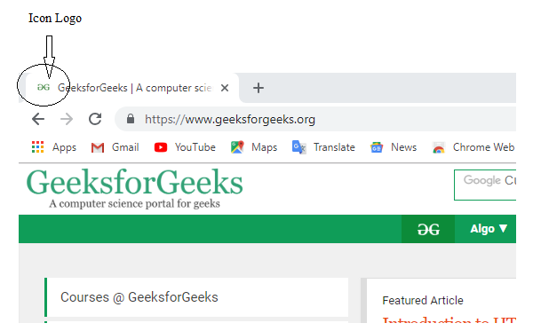 How To Add Icon Logo In Title Bar Using Html 600x373 How To Add Icon Logo In Title Bar Using Html