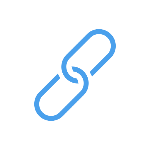 512x512 Attached Link, Clip, Link, Paper Clip Icon