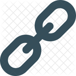 256x256 Link Icon Of Glyph Style