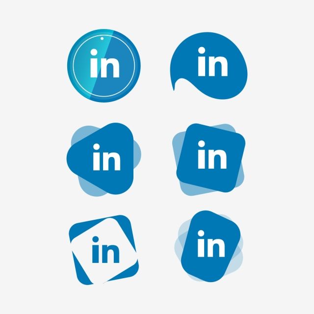 Linkedin Icon Black And White at Vectorified.com | Collection of ...
