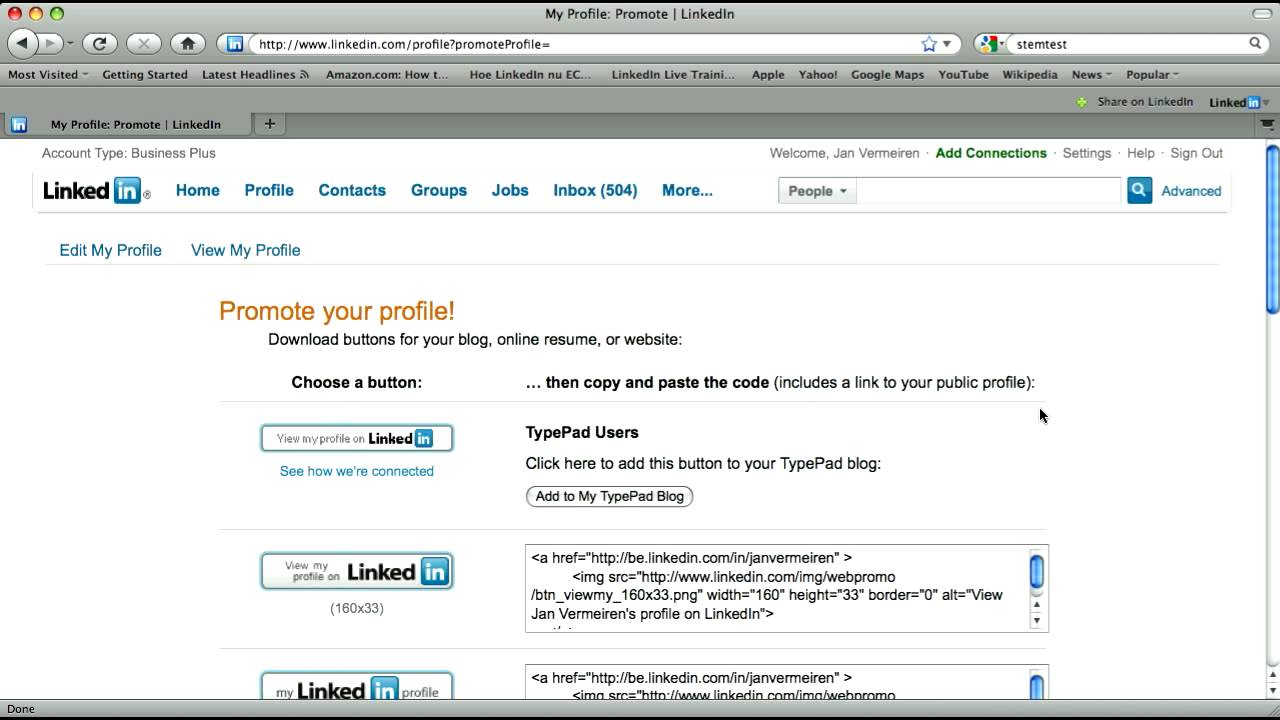 How To Put A Linkedin Button In Your Email Signature 1280x720 How To Put A Linkedin Button In Your Email Signature