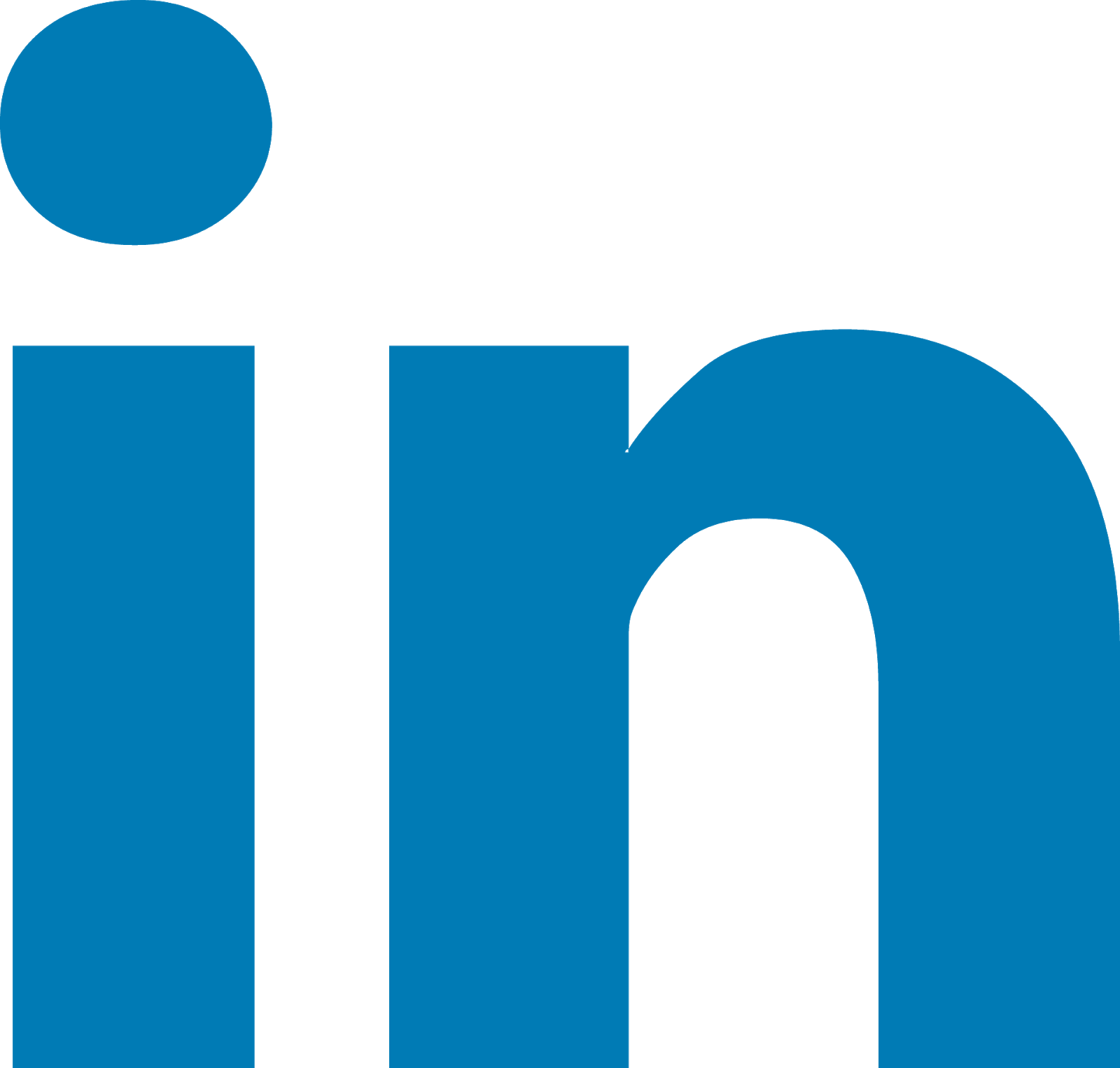 Linkedin logo vector white - rasprocess