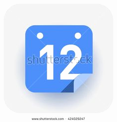 236x246 Linkedn Vector Unique Flat Calendar Icon Vector Illustration