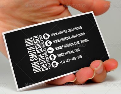 400x311 Social Media Logos For Business Cards Arts