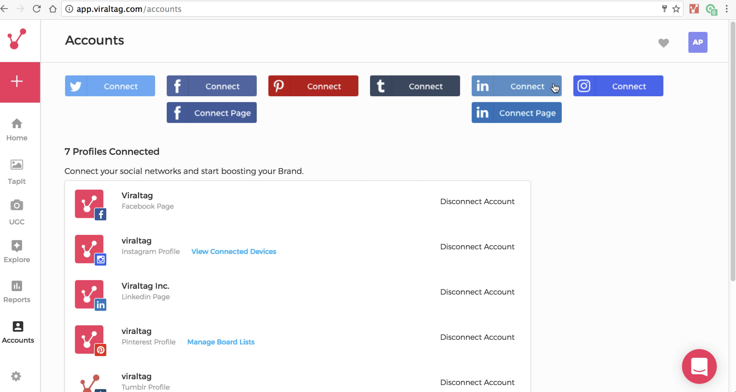 2556x1364 Connect Your Linkedin Account Viraltag Help Center