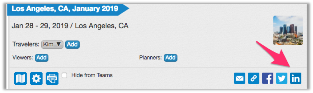 1016x302 Linkedin Tripit Help Center