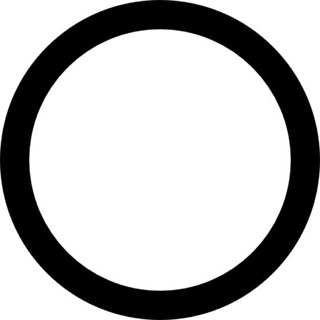 626x626 Black Circle Icon