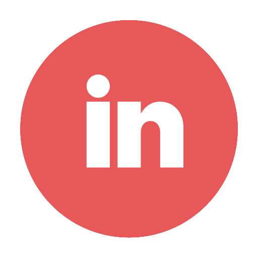 512x512 Circular, In, Linkedin, Ln, Modern Icon