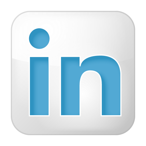 512x512 Social Linkedin Box White Icon Social Bookmark Iconset Yootheme