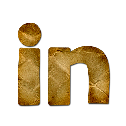 512x512 Linkedin, Logo Icon Wood Social Networking Icon Sets Icon Ninja