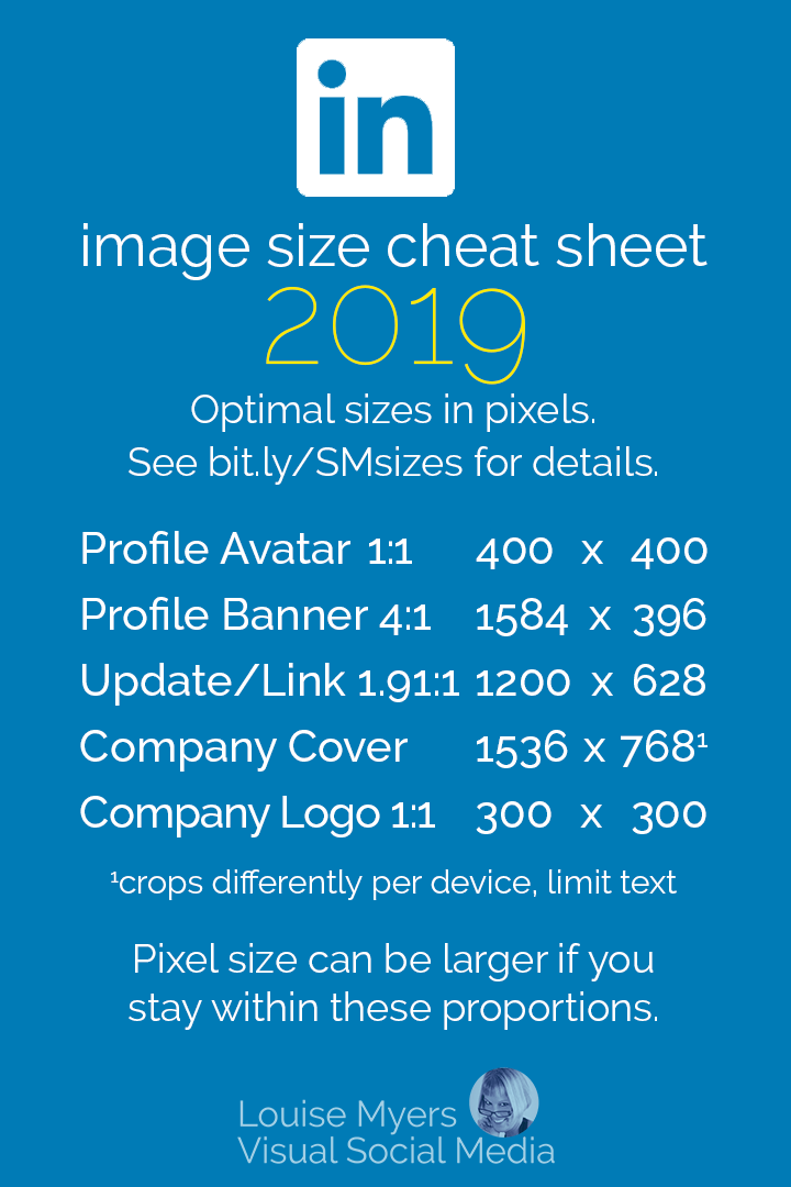 720x1080 Social Media Cheat Sheet Must Have Image Sizes!