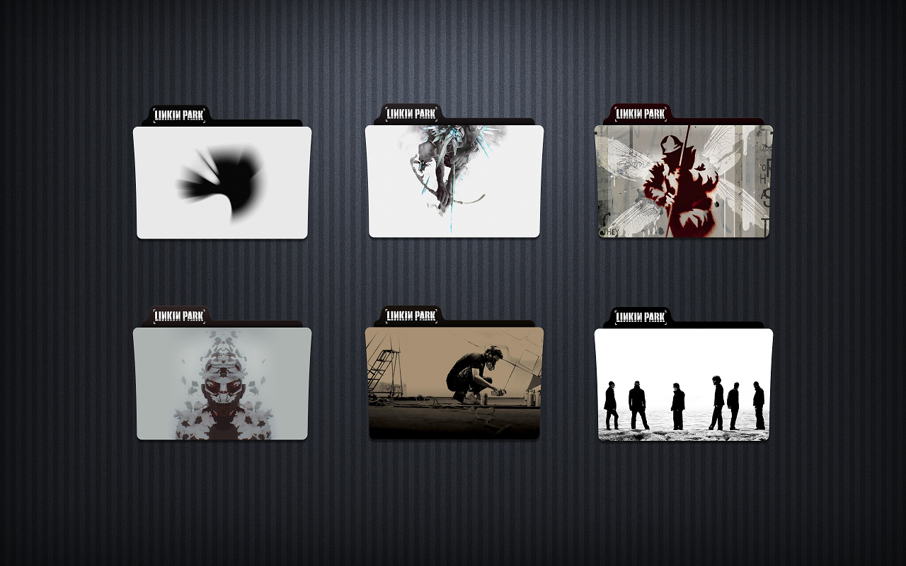1280x800 Linkin Park Folder Icon Pack