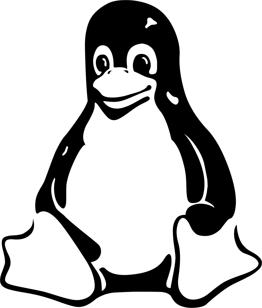 833x981 Linux Pengu Png Icon Free Download