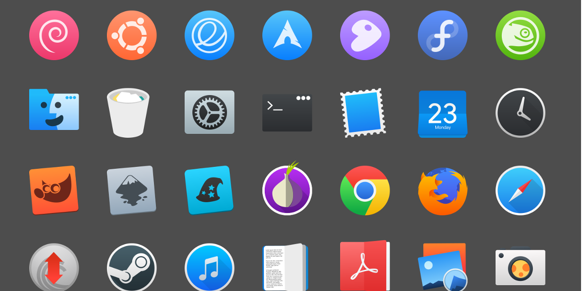 Linux Icon Pack at Vectorified.com | Collection of Linux Icon Pack free ...