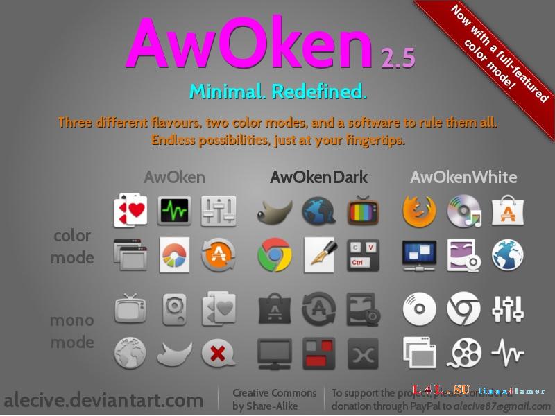 800x600 Install Awoken Kawoken Icon Sets In Linux Mint