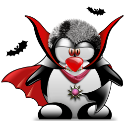 256x256 Scariest Tux Icons For Halloween Tech Source