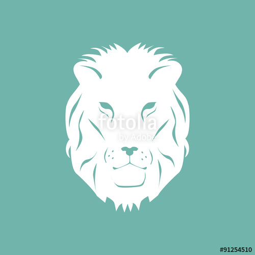 500x500 Lion Head Icon Stock Image And Royalty Free Vector