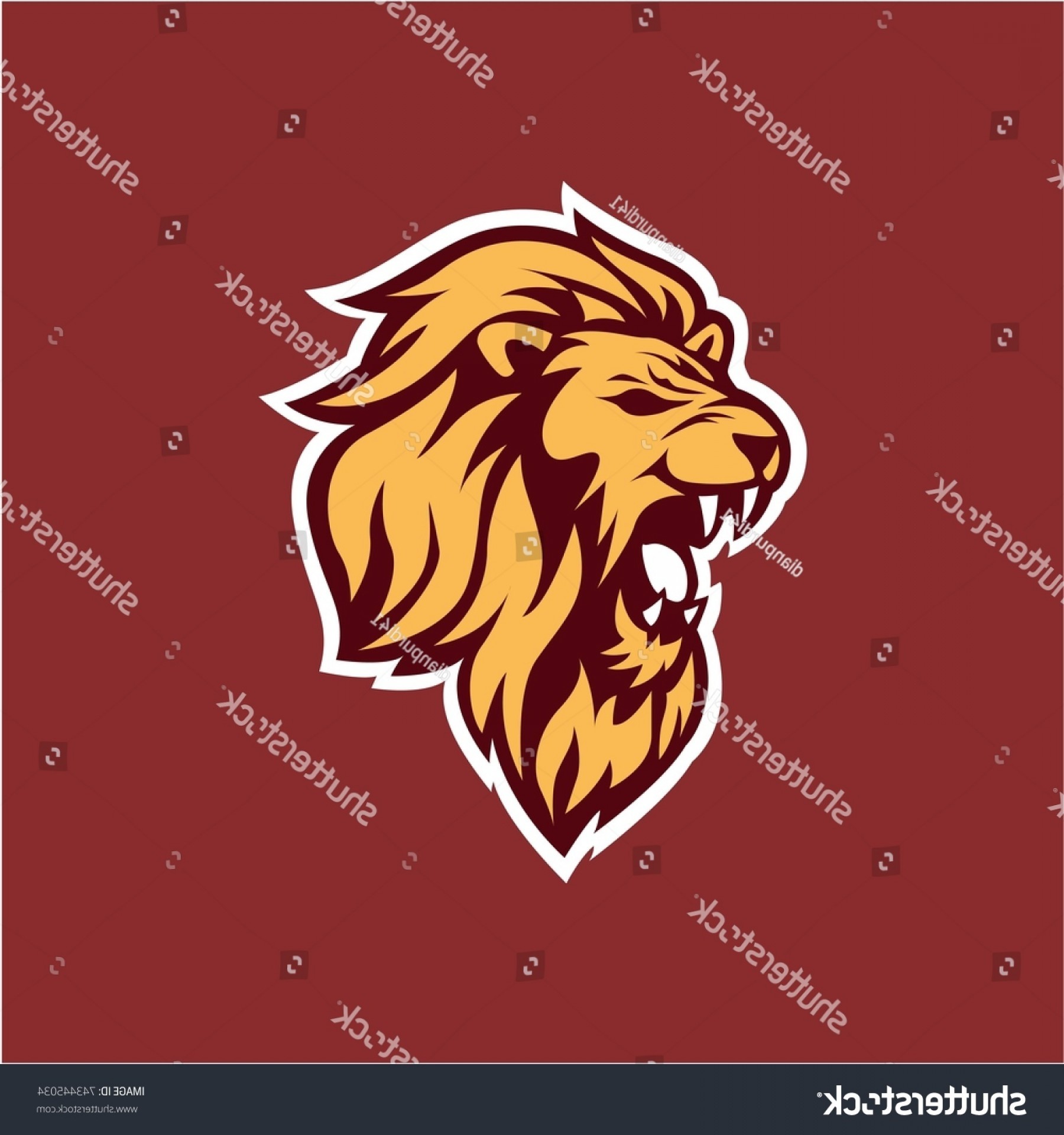 1800x1920 Angry Roaring Lion Head Icon Sign Hoodamathrun