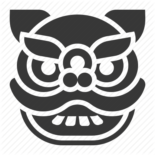 512x512 Chinese, Cny, Head, Lion Dance, Lion Head, New Year Icon