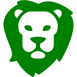 256x256 Green Lion Icon
