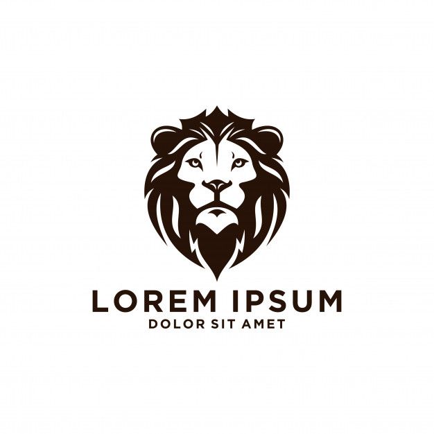626x626 Lion Logo Icon Premium Vector Lion's Lion Icon, Lion Tattoo