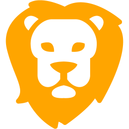 256x256 Orange Lion Icon