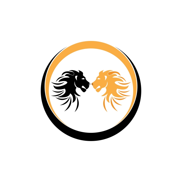 640x640 Lion Logo Template Vector Icon, Lion, Vector, Logo Png And Vector