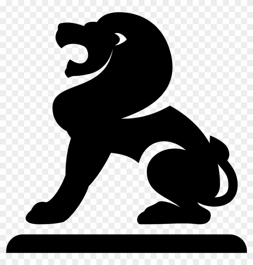 840x880 Lion Statue Icon