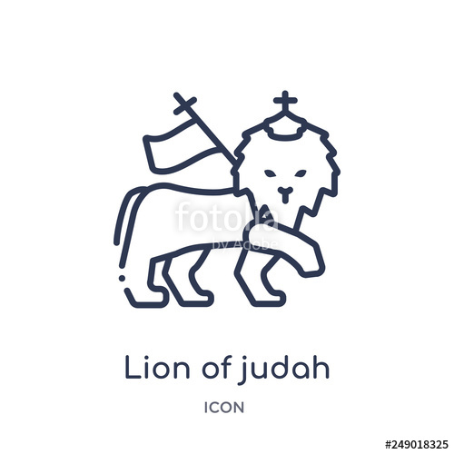 Lion Of Judah Icon At Collection Of Lion Of Judah