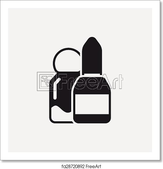 561x581 Free Art Print Of Lipstick Icon Freeart