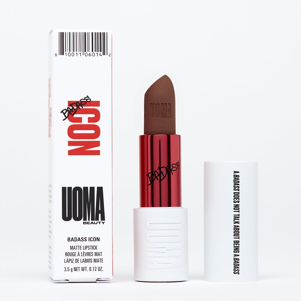 1024x1024 Uoma Beauty Badass Icon Matte Lipstick In Aretha Beautycon Pop