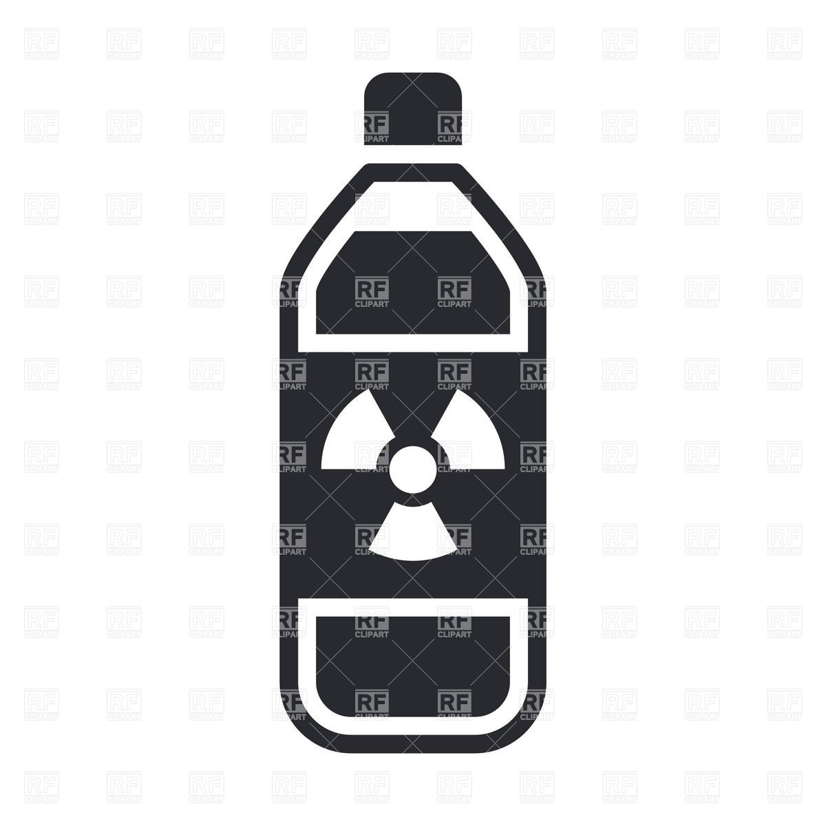 1200x1200 Bottle With Radioactive Liquid
