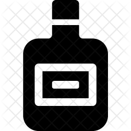 256x256 Liquor Icon Of Glyph Style