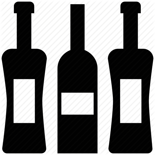 512x512 Alcohol, Beverage, Bottle, Drink, Liquor Bottle, Wine Bottles Icon