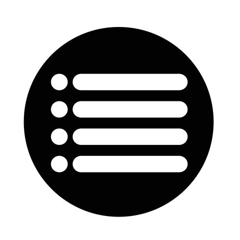 490x490 List Icon Sign