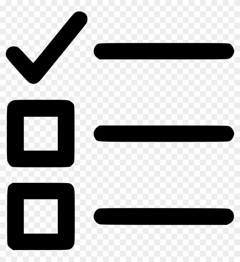 840x919 List Icon Png