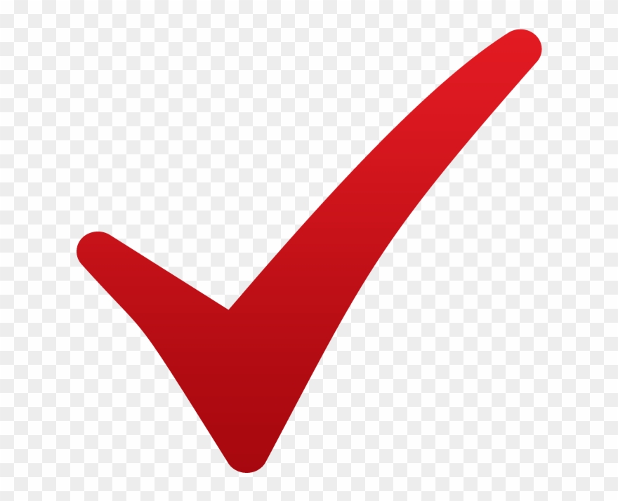 880x714 Red Checkmark