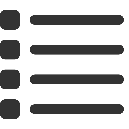 512x512 Timeline List Grid List Icon Pixel