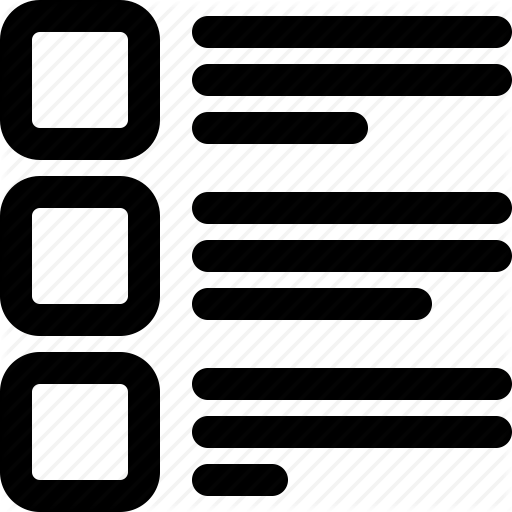 512x512 Details, List, Thumbnails, Tile, Tiles, View, View Mode Icon