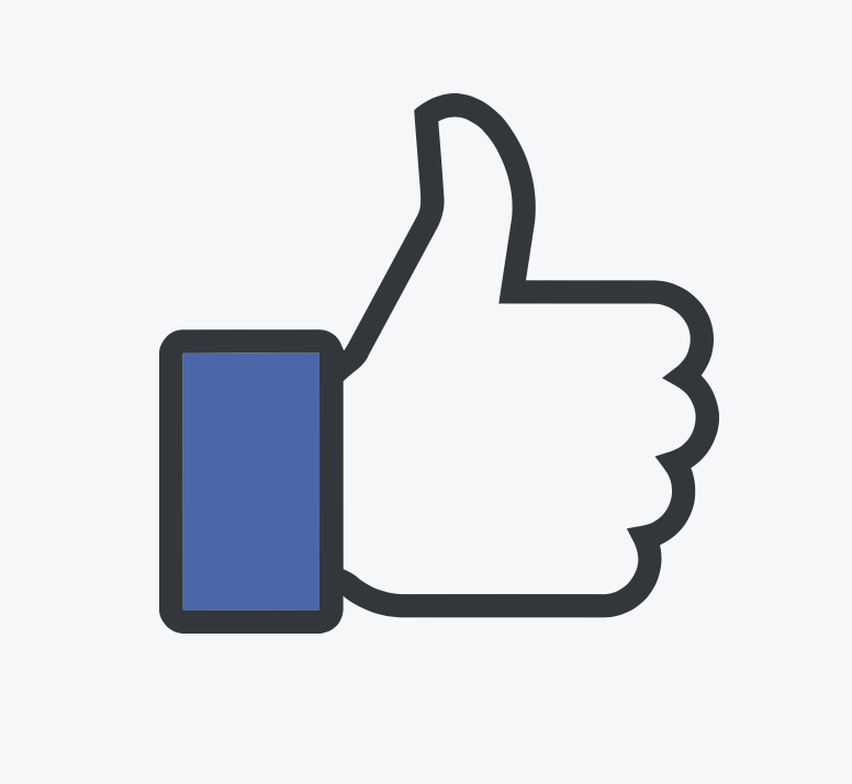 776x714 Facebook Like Icon Media Literacy In Like Icon