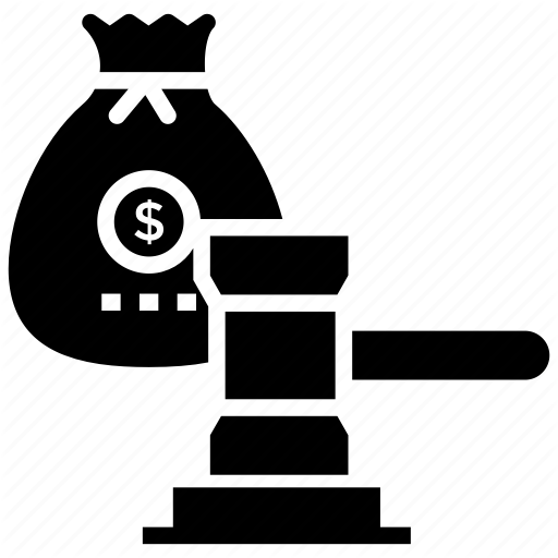 512x512 Debt Collection Law, Inheritance Law, Litigation, Money Bag