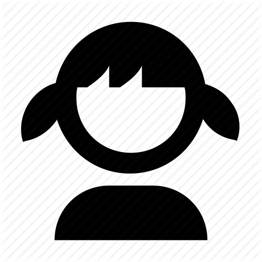 512x512 Child, Girl, Little Girl, Schoolchild, Schoolgirl Icon