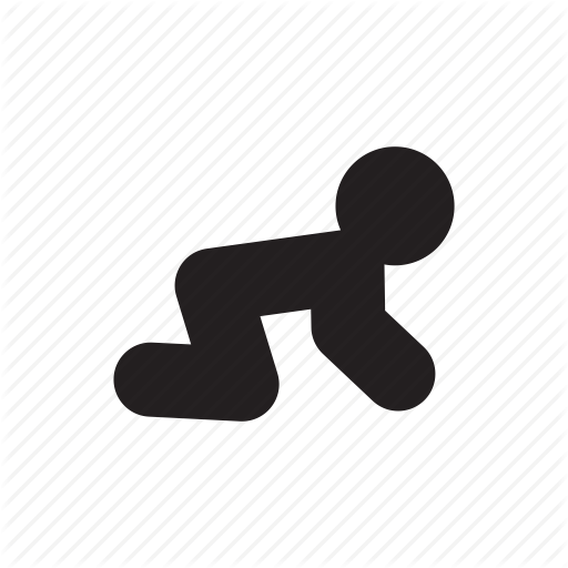 512x512 Baby, Child, Crawl, Little Icon