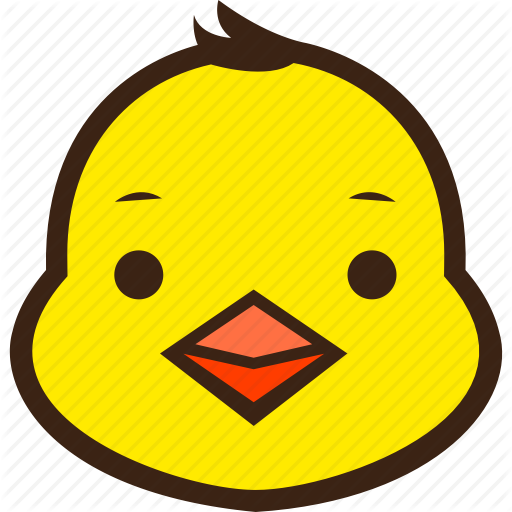 512x512 Bird, Chick, Chicken, Cute, Little Icon