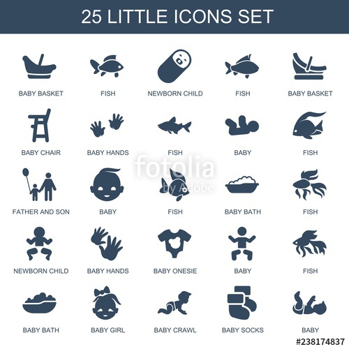 500x500 Little Icons Trendy Little Icons Contans Such As Baby