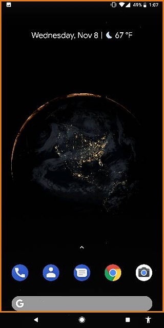 320x640 Little Man On The Navigation Bar