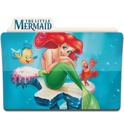 512x512 Little Mermaid Icon Tv Show Folder Iconset Jenny Jenkins