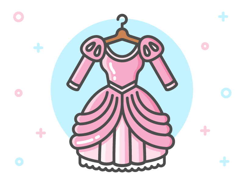 800x600 Princess Dress Icon Series Ariel