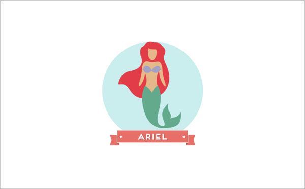 600x373 The Little Mermaid Ariel Movie Icon Disney